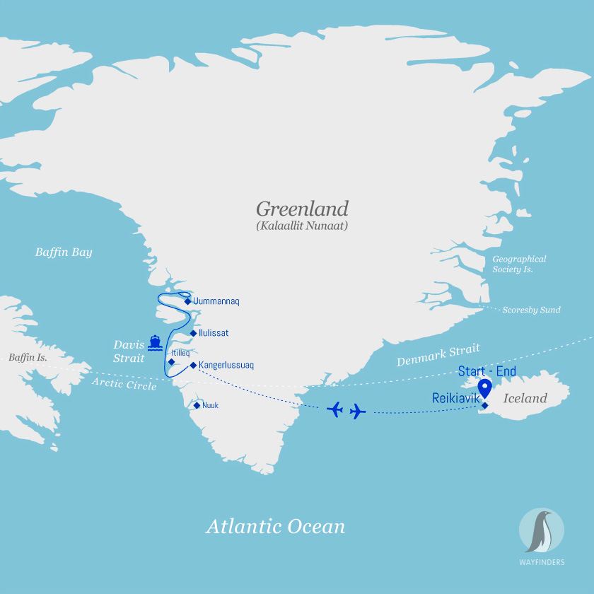 Greenland Explorer: Valleys and Fjords » Wayfinders